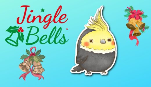 Jingle Bells with whistle Cockatiel Whistling – Christmas Songs Parrot Songs #whistle