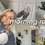 SHE LAID AN EGG?? | COCKATIEL MORNING ROUTINE